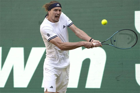 Zverev tiếp đà thăng hoa sau chức vô địch Roland Garros 2026. Ảnh: ATP