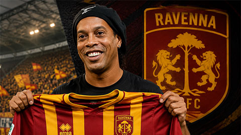 Ronaldinho đã đồng ý hợp tác với đội bóng hạng 3 Italia
