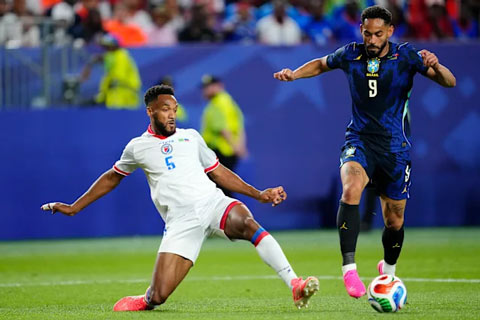 Haiti đã không thể giành được dù chỉ 1 điểm trước Brazil