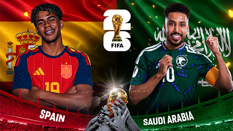 Trực tiếp Tây Ban Nha vs Saudi Arabia, 23h00 ngày 21/6