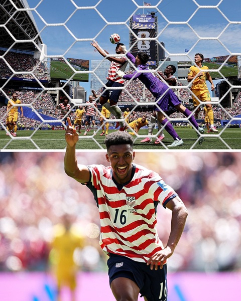 Bàn thắng đầu tiên tại World Cup của Alex Freeman đã giúp Mỹ vượt qua vòng bảng