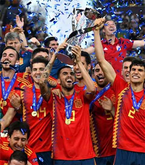 De la Fuente giúp U21 Tây Ban Nha vô địch U21 châu Âu năm 2019