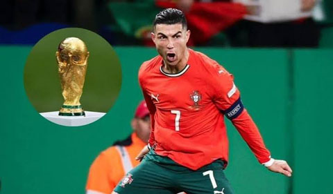 Ronaldo đang nỗ lực chinh phục chiếc cúp vàng World Cup
