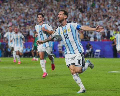 Messi và Argentina đang có tinh thần hưng phấn