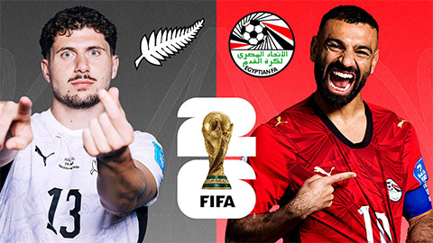 Trực tiếp New Zealand vs Ai Cập, 08h00 ngày 22/6