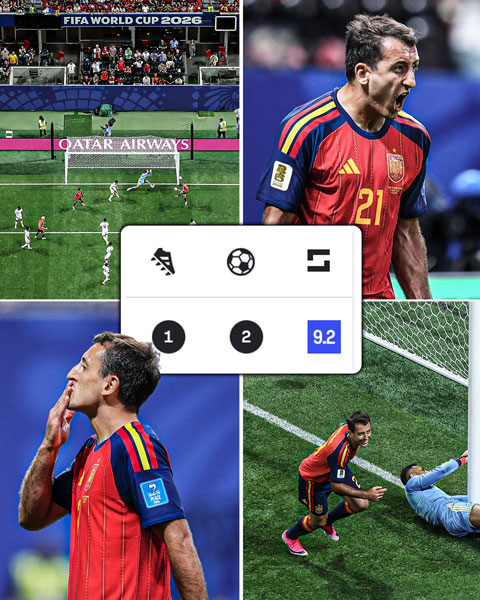 Oyarzabal có một trận đấu ấn tượng trước Saudi Arabia - Ảnh: ESPN