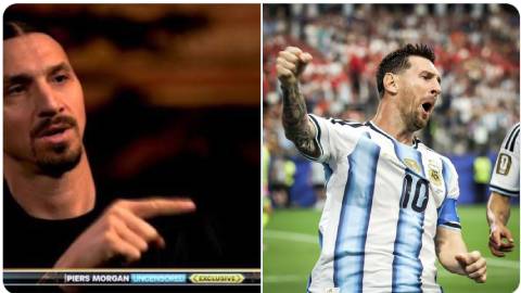Ibra không có gì ngoài sự ngưỡng mộ tuyệt đối dành cho Messi