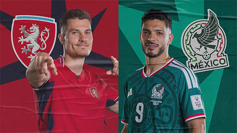 CH Séc vs Mexico: Đội hình dự kiến, thông tin lực lượng mới nhất