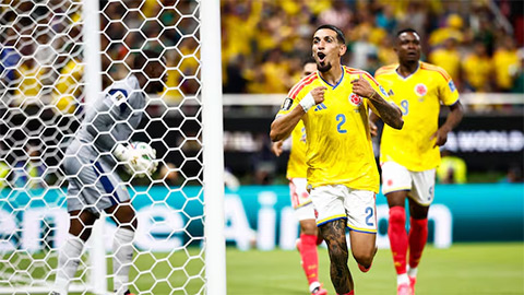 Munoz ghi bàn duy nhất giúp Colombia có chiến thắng