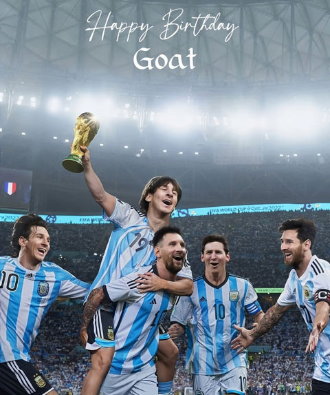 Messi đã từng bước trở thành cầu thủ vĩ đại nhất lịch sử