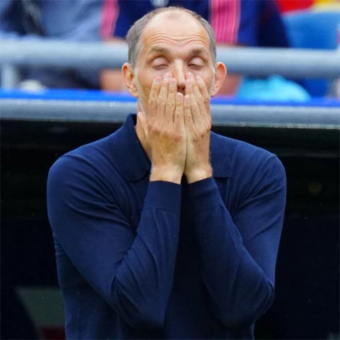 Tuchel dường như không có phương án B...