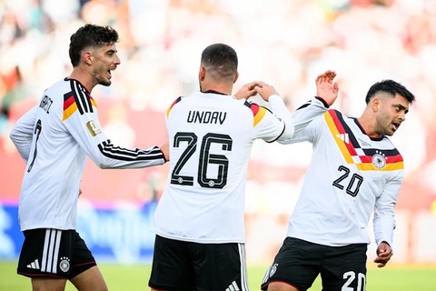 ĐT Đức toàn thắng sau 2 lượt trận đầu tiên tại bảng F, World Cup 2026