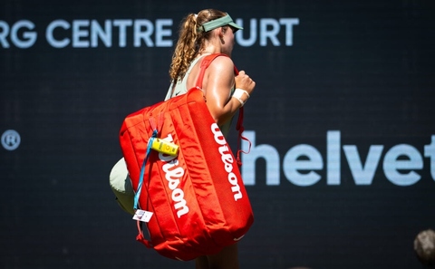 Andreeva thua trận ra quân giải Bad Homburg Open 2026. Ảnh: WTA