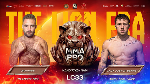 Dan Vinni sẽ đối đầu Zack Joshua Bennet tại LC33