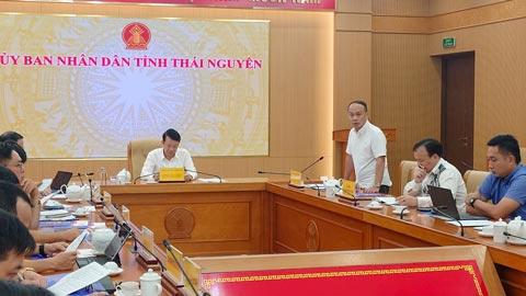 UBND tỉnh Thái Nguyên tổ chức hội nghị triển khai công tác chuẩn bị cho trận giao hữu quốc tế giữa ĐT Việt Nam và ĐT Myanmar