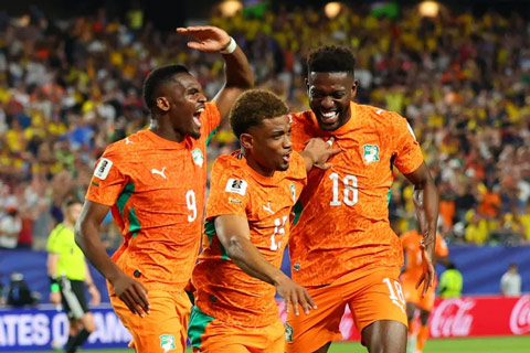 Bờ Biển Ngà đang thể hiện bộ mặt tốt tại World Cup 2026