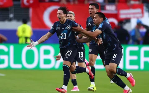Paraguay đã có chiến thắng quả cảm trước Thổ Nhĩ Kỳ