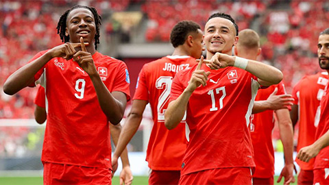 Thụy Sĩ vào vòng knock-out World Cup 2026 với ngôi đầu bảng B