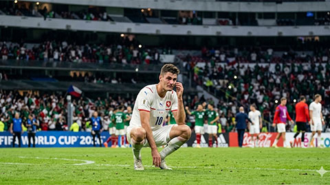 Schick không thể giúp CH Séc vượt qua vòng bảng World Cup 2026