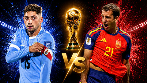 Siêu máy tính dự đoán kết quả Uruguay vs Tây Ban Nha tại World Cup 2026, với Tây Ban Nha được đánh giá cao hơn