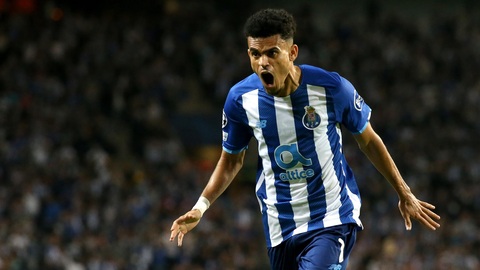 Luis Diaz là một ngôi sao Colombia khác bước ra từ bệ phóng Porto. Ảnh: TNT Sports