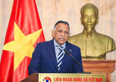 Chuyên gia Abdullah nhận định bóng đá nữ Việt Nam nhiều tiềm năng phát triển - Ảnh: Đức Cường
