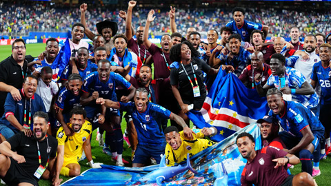 Cape Verde đã giành vé trực tiếp vào vòng 1/16 World Cup 2026