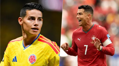 Giờ James và Ronaldo sẽ đụng độ nhau tại World Cup 2026