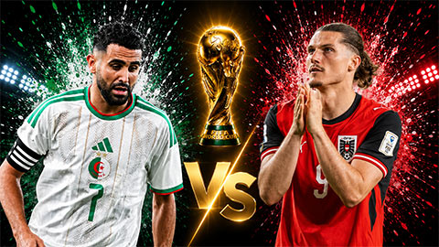 Siêu máy tính dự đoán kết quả Algeria vs Áo tại World Cup 2026, với Áo được đánh giá cao hơn