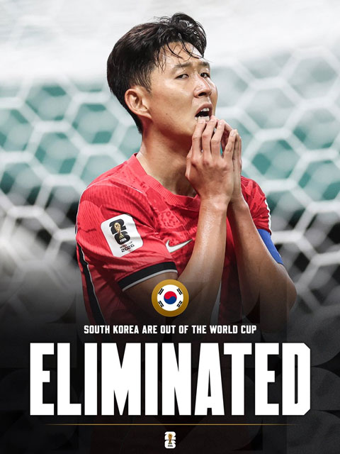 Hàn Quốc chính thức bị loại khỏi World Cup 2026 - Ảnh: Fabrizio Romano