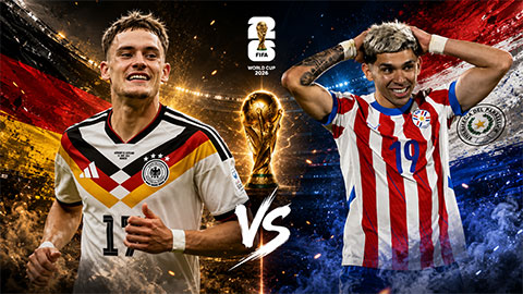 Siêu máy tính dự đoán kết quả Đức vs Paraguay tại World Cup 2026, với Đức được đánh giá cao hơn