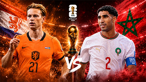Siêu máy tính dự đoán kết quả Hà Lan vs Morocco tại World Cup 2026, với Hà Lan được đánh giá nhỉnh hơn