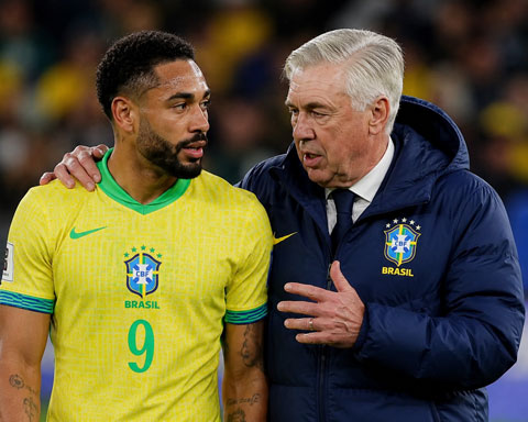 HLV Ancelotti để Cunha dự bị trận đầu rồi mới cho anh đá chính 2 trận sau
