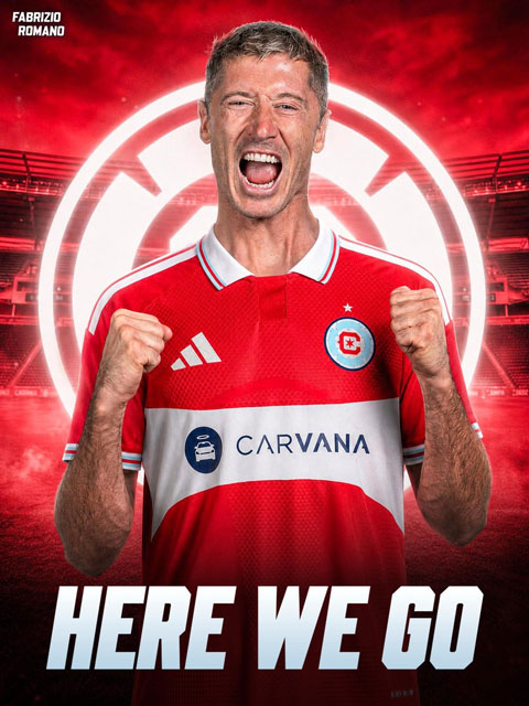 Lewandowski đạt thỏa thuận gia nhập Chicago Fire - Ảnh: Fabrizio Romano
