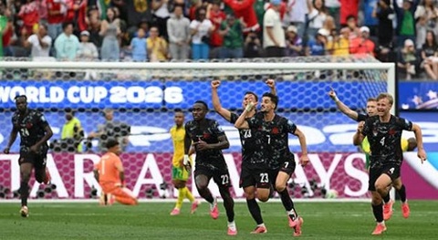 Niềm vui của ĐT Canada sau khi vượt qua vòng 1/16 tại World Cup 2026