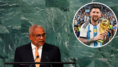  Messi sẽ nhận món quà từ tổng thống Cape Verde