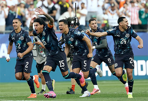 Paraguay có một trận đấu quả cảm để vượt qua Đức