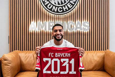 Saibari chính thức khoác áo Bayern Munich