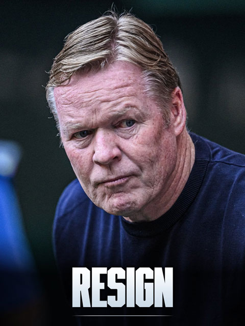Koeman chính thức tuyên bố từ chức - Ảnh: Fabrizio Romano