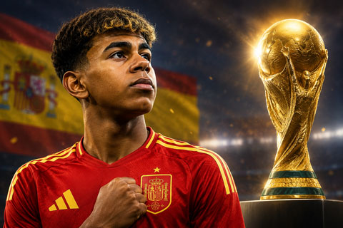 Yamal tự tin sẽ vô địch World Cup 2026 cùng ĐT Tây Ban Nha