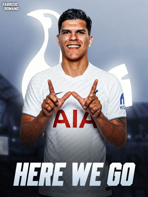Tottenham đã đạt thỏa thuận chiêu mộ Mateus Fernandes với mức giá 85 triệu bảng