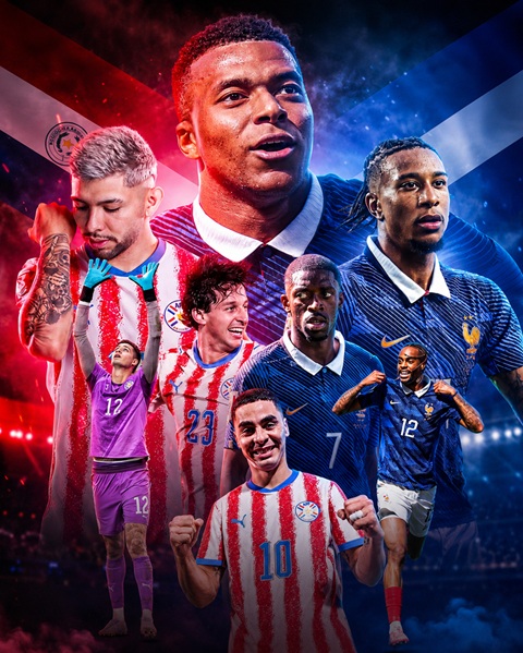 Paraguay là thử thách không đơn giản cho Mbappe và các đồng đội