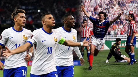 Sau 28 năm Pháp mới gặp lại Paraguay tại World Cup