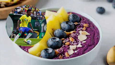 Vinicius sung hơn nhờ quả acai