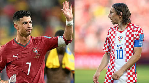 Ronaldo và Modric đều đã trên 40 tuổi
