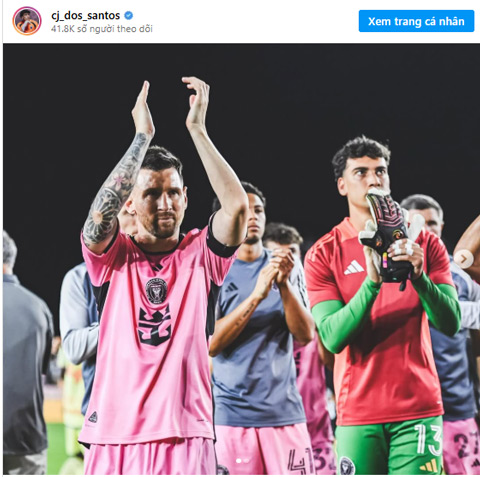 Dos Santos học hỏi được nhiều điều bổ ích từ Messi