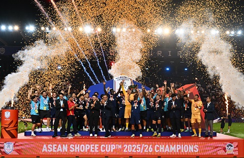 Nhà vô địch Giải CLB Đông Nam Á Buriram United 