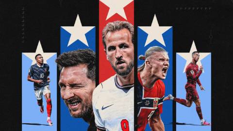 Các ngôi sao đang đồng loạt tỏa sáng ở World Cup 2026 (đồ họa The Athletic)