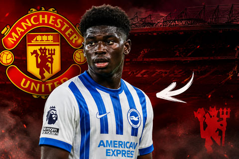 MU quay lại theo đuổi Baleba sau khi hụt Mateus Fernandes