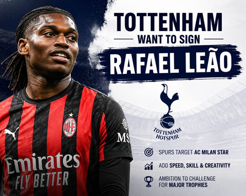 Tottenham muốn chiêu mộ Leao